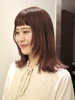 ビュートリアム265(BEAUTRIUM 265)&nbsp;ミディアムレイヤー/レイヤーカット/銀座/顔周りウルフセミディ