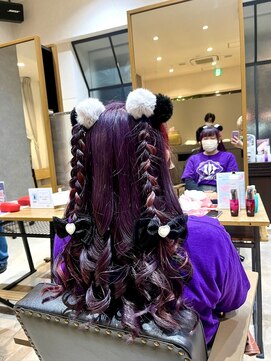 ラッシュ(rush) 推しカラー×ヘアアレンジ