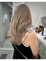 ガガ 心斎橋(GAGA)&nbsp;韓国/ハイトーンカラー/ワンホンヘア/レイヤーカット/髪質改善