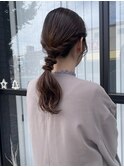 ローポニーテール