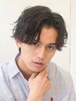 バース バイ ハピネス(BIRTH by happiness)&nbsp;奈良men's 緩めツイストスパイラルパーマセンターパート