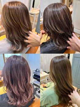 オリ(Oli)の写真/【'25夏◎通い続けられるカラー専門店Oli】通う度理想のヘアスタイルに♪ハイライトはOliにおまかせ