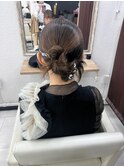 カチモリヘア 結婚式ヘア