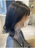 ケアブリーチダブルカラーインナーカラーハイトーン髪質改善