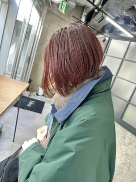 レーベン(LEBEN) 【ブリーチなしでも可】ボルドーカラー★