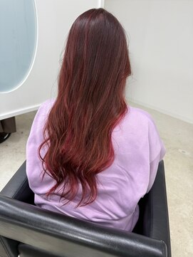 ジーナ 札幌(Zina) 髪質改善*チャコールレッドブラウン*美髪【Zina 札幌】