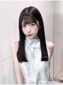 ロング美髪前髪カット_F0514