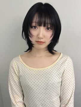 シェノン 表参道(CHAINON) ショートウルフレイヤーカット地毛風カラー