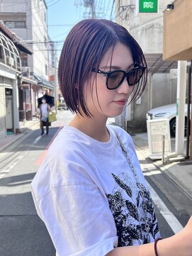 エクラ バイ キョウト(eclat by kyoto) 【二条美容室】髪質改善カラー/切りっぱなしボブ/美シルエット