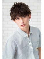 パノラ 下北沢(PANOLA)&nbsp;メンズショート　マッシュ　ニュアンスパーマ