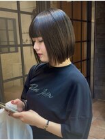 リベルテ(Liberte)&nbsp;《Liberte》ボブ/切りっぱなしボブ/bob/ぷつっと/グレージュ