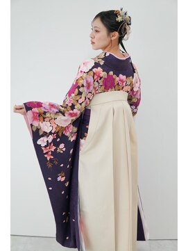 ビーチ ステラタウンまえ店(Beach) 卒業式 袴 着付け ヘアアレンジ