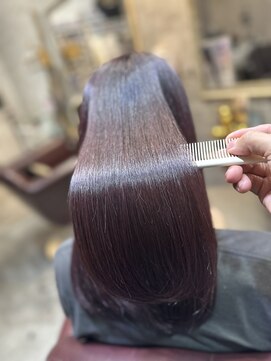 完全個室×髪質改善特化 Reeve吉祥寺 【レーヴェ】 ブリーチなしバイオレット×髪質改善【Reeve吉祥寺 美容室】