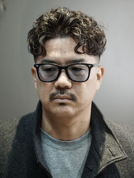 スペインカール/プードルパーマ/メンズパーマ/ニュアンスパーマ