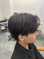 シードバイシャムロック(SEED by Shamrock)&nbsp;星川指名　メンズカット　センターパート