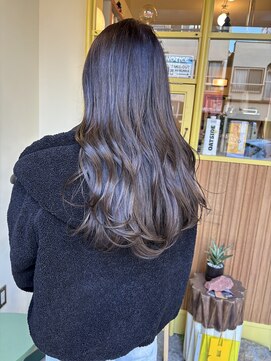 〈浅草 半個室〉透明感ラベンダーベージュ