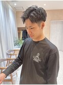 【哉汰】アップバングショート/大人のメンズカット/束感20代