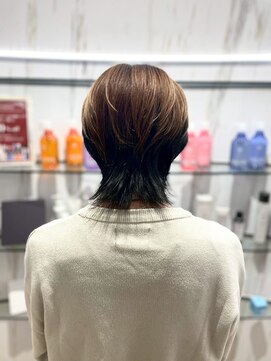 アース 土気あすみが丘店(HAIR&MAKE EARTH) ツートーンウルフ