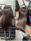 髪質改善◆うるツヤロング◆透明感カラー