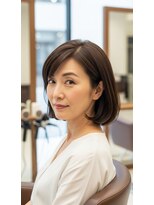 ココカラーアンドカット マルナカ福富店(CoCo Color&Cut)&nbsp;コンパクトショート/60代/ワンカラー/赤み消しカラー