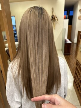 ホライズン(Horizon) ブリーチ毛に髪質改善ヘアエステ