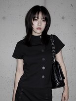 エイチ ウルフカット 大阪梅田(811) 50代ハンサムショートショートバレイヤージュクラゲヘアパーマ