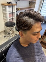 ヘアーシェルターフォーメン(Hair Shelter for men) 毛流れパーマ