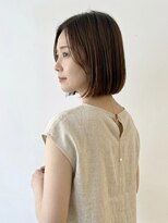 ヘアースタジオ ゼン カロン(Hair studio Zen kalon) ひし形レイヤーボブ/地毛ハイライト/ミセス20代30代40代50代