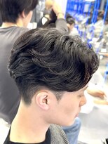 メンズヘアセンス 渋谷(MEN'S HAIR SENSE)&nbsp;ニュアンスパーマ/センターパート/メンズ/眉毛/フェザーパーマ
