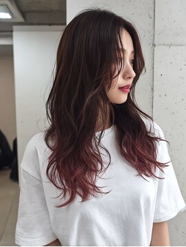 テーラヘアー 我孫子店(TELA HAIR) グラデーション×ピンク【我孫子】＜20代30代40代50代＞