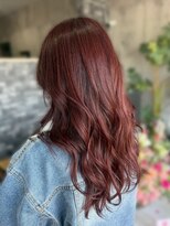 ディアーバイラポールヘア(Dear by RAPPORT HAIR)&nbsp;ワインレッド