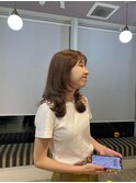ブリーチなしダブルカラー×レイヤーカット
