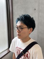 テラ(terra)&nbsp;ブルーブラック×立体感ベリーショート