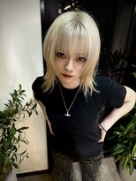 .elice 心斎橋 ダブルカラー/ウルフレイヤーカット【9/1NEWOPEN(予定)】 ミニボブウルフカットショートウルフレイヤーカット
