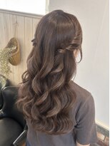 ネオリーブシェリエ 浅草店(Neolive cherie)&nbsp;ねじりハーフツイン/お呼ばれヘア