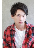 【Labimani】爽やかアップバングマッシュ