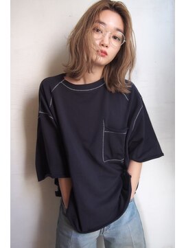 デパール 南青山(depart) 【デパール 】イメチェン外ハネボブ美髪ワイドバング