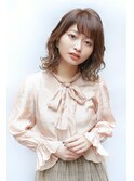 大人ミディアムレイヤースタイル【銀座】