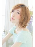 愛されルーズカールボブ
