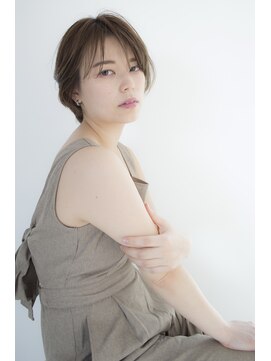 ハナブサ 藤江店(HANABUSA) 【川東拓夢 HANABUSA】暗髪でも可愛い夏の小顔ショートボブ☆