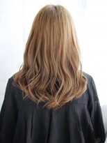 ナル 白山神社参道通り店(nalu)&nbsp;透け感バングのボリュームミックスカール