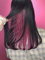 テテ(TETE) インナーカラー ピンク 長堀橋×心斎橋