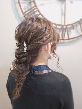 ヘアセットサロン ミント(Hair set salon MINT) 編みおろし