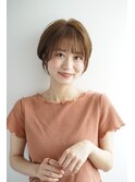 大人ショートボブ