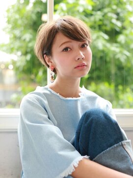 ルーツ(ROOTS) ハイトーン ショート ボブ ハイライト 学割U24 髪質改善 ROOTS