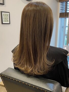 ロータス ヘアデザイン(LOTUS hair design.) ワンカールロングスタイル