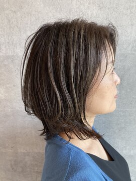 フレンチ(french) 外ハネミディ