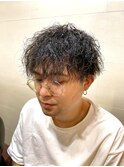 ツーブロック / マッシュ / ワイルド / ハードツイストパーマ