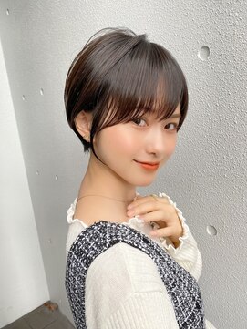 シェノン サントル(CHAINON CENTRE) 外ハネボブ/セクションカラー/ペールベージュ[梅田/茶屋町]