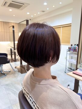 ソフル(SofL) 大人可愛い20代30代40代白髪染めショートボブ